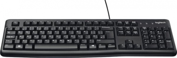 Tastatur K120 schwarz, for Business, kabelgebunden, USB-Anschluss