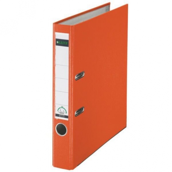 Ordner 101550, PP A4 RB 52mm orange 180° Ordner Präzisionsmechanik