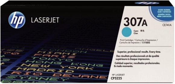 Toner Cartridge 307A cyan für Color LaserJet Professional CP5225,