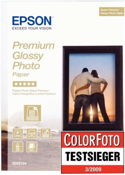 Fotopapier Premium Glossy Photo, 13 x 18 cm, 255g/m², Beste Qualität