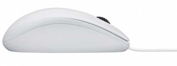 Logitech Maus B100 weiß, kabelgebunden USB, Optisch, 800dpi, Business
