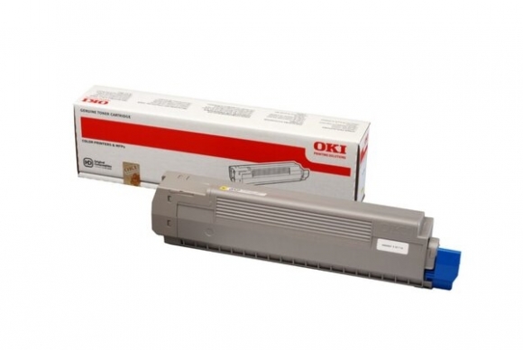 Toner gelb für C801n,C801dn, C821n, C821dn