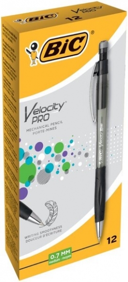 Druckbleistift Velocity PRO PENCIL, transparent, 0,7 mm, HB