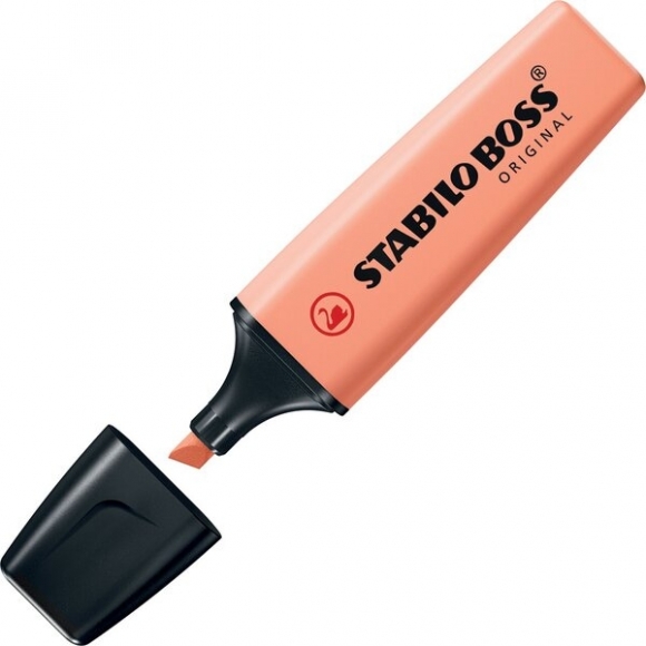 Textmarker Stabilo Boss Original 2-5mm Pastel cremige Pfirsichfarbe