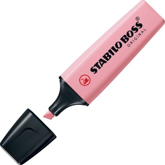 Textmarker Stabilo Boss Original 2-5mm Pastel rosiges Rouge
