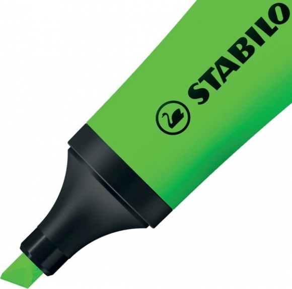 Textmarker Stabilo NEON, grün, Strichstärke: 2-5mm, im Tubendesign