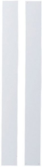 Wand-Magnetleiste, zum Nageln, 1m, weiß, 100x5cm, mit 4 vorgestanzten