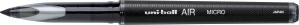 Tintenroller UNI-BALL AIR Micro schwarz m. Kappe u. Clip, 0,2-0,45mm