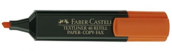 Textmarker/Textliner 48 Refill 1-5mm, orange
