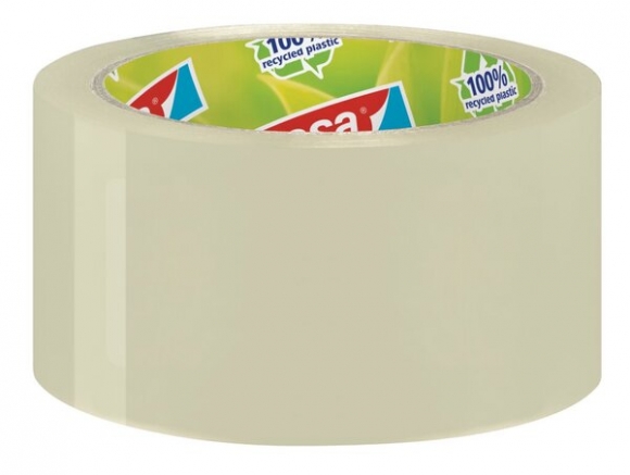 Packband tesapack Eco & Strong, 50mm x 66m, transparent