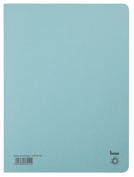 Aktenumschlag, A4, 250g/m2, blau, für. ca. 250 Blatt