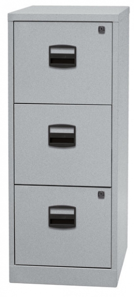 Hängeregistraturschrank PFA Einstiegsmodell, silber