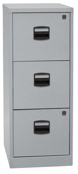 Hängeregistraturschrank PFA Einstiegsmodell, silber