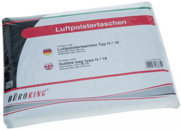 Luftpolstertasche H 18/H Innenmaß: 270x360mm weiß