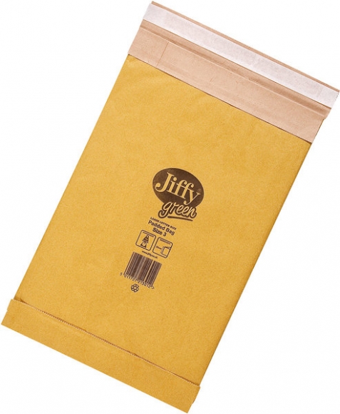 Jiffy Versandtasche Größe 3, braun Innenmaß: 195 x 343mm, Außenmaß: