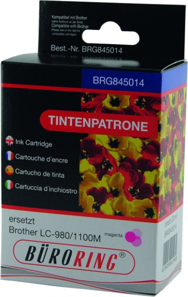 Tintenpatrone magenta für Brother DCP-145C,-165C, -185C -185C,-385C