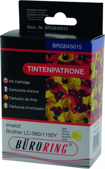 Tintenpatrone yellow für Brother DCP-145C,-165C, -185C -185C,-385C