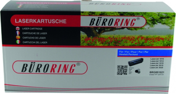 Toner Cartridge schwarz für HP LaserJet 1010,1012,1015 Serie