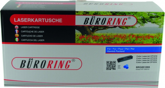 Toner Cartridge cyan für HP Color Laserjet CP 1215, CP1515N