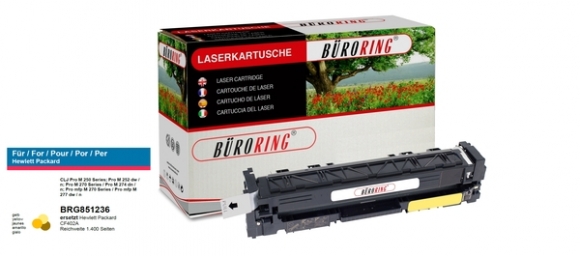 Toner Cartridge gelb, # CF402A für Color LaserJet Pro M252/-270/