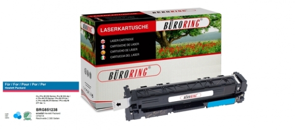 Toner Cartridge cyan, # CF401X für Color LaserJet Pro M252/-270/