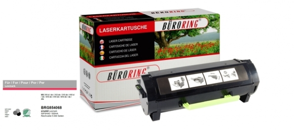 Toner Cartridge schwarz #500HA für Lexmark MS310d / 310-dn / 312dn /