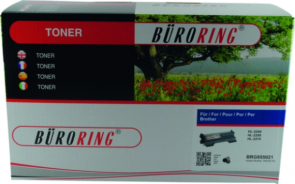 Toner Cartridge schwarz für Brother HL-2240/D 2250DN, 2270DW
