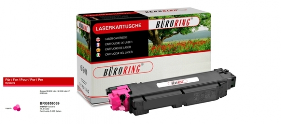 Tonerkit magenta, # TK-5140M für Kyocera Ecosys M-6030cdn/M-6530cdn,