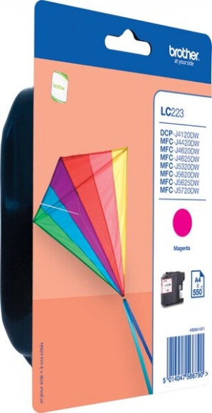 Tintenpatrone LC-223 magenta für MFC-J4420DW, MFC-J4620DW,