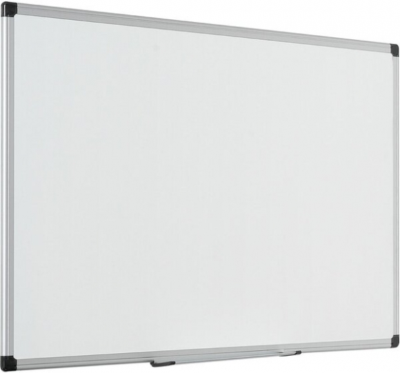 Whiteboard 90 x 60 cm mit Aluminiumrahmen, emalliert