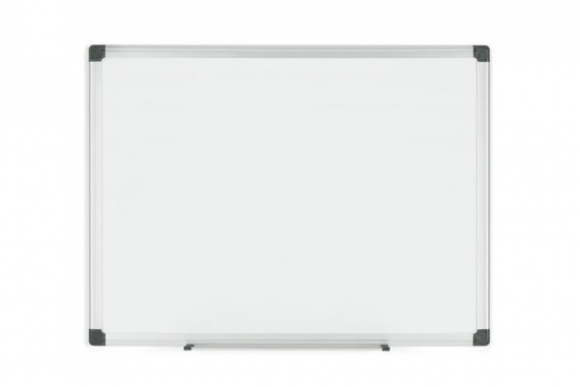 Whiteboard 60 x 45 cm mit Aluminiumrahmen, leicht gerasterte