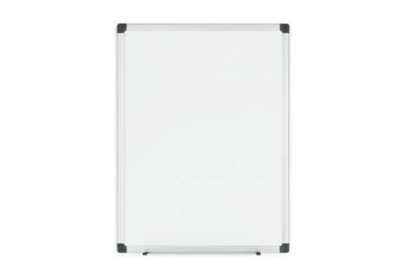 Whiteboard 60 x 45 cm mit Aluminiumrahmen, leicht gerasterte