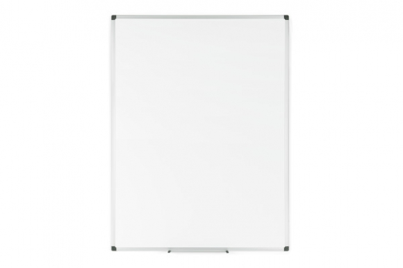 Whiteboard 120 x 90 cm mit Aluminiumrahmen, leicht gerasterte