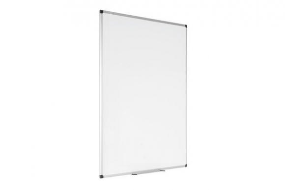 Whiteboard 120 x 90 cm mit Aluminiumrahmen, leicht gerasterte