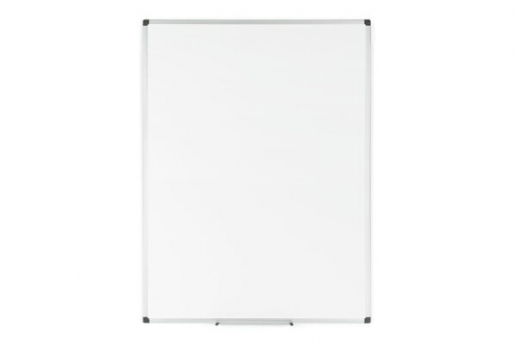 Whiteboard 120 x 90 cm mit Aluminiumrahmen, leicht gerasterte