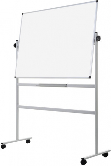 Whiteboard 150 x 100 cm mobil drehbare Tafel