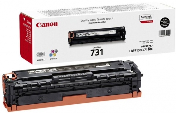 Toner Cartridge 731 schwarz für I-SENSYS LBP7100Cn, LBP7110Cw,