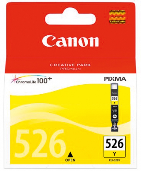 Tintenpatrone CLI-526Y gelb für Pixma IP4850,MG5150,MG5250,