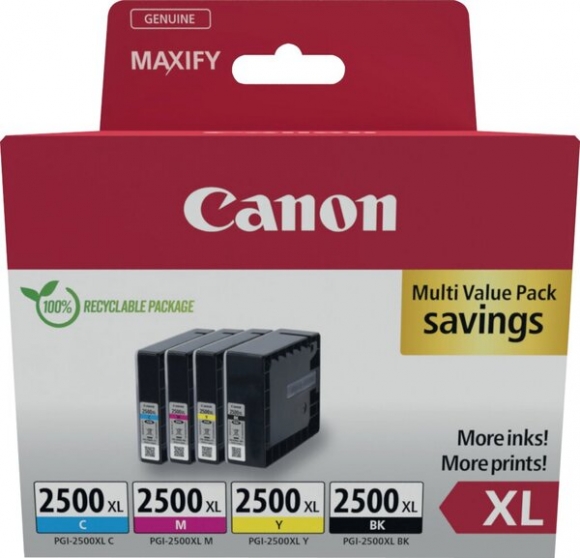 Multipack PGI-2500XL für Maxify IB4050, MB5050,MB5350