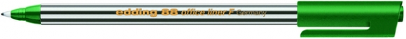 Fineliner office liner F 88 mit Kunststoffspitze grün