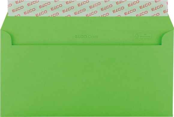 Briefumschlag C5/6 DL HK intensiv-grün 100g 229x114mm