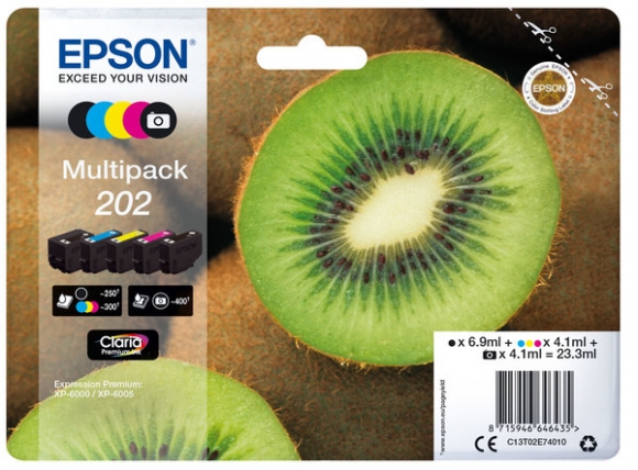 Tintenpatronen Multipack T02E7 für Expression Premium XP-6000, XP-6005