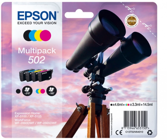 Tintenpatronen Multipack T02V6 für Expression Home XP-5100, XP-5105