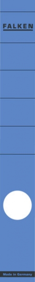 Rückenschilder lang/schmal blau 36x290mm 10 Stück