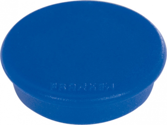 Haftmagnet 13mm, blau, Haftkraft 100g, hochwertiger Haftmagnet mit