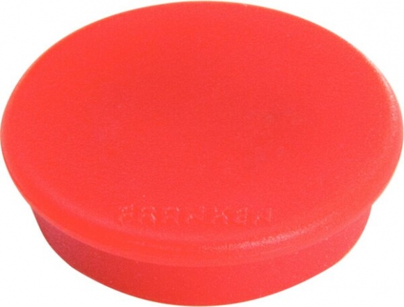 Kraftmagnet 38mm rot 10 Stück Haftkraft 2.500g