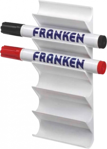 Whiteboardmarker-Halter # Z1986 für 6 Boardmarker, weiß