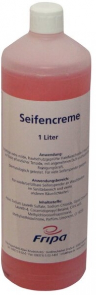 Seifencreme in 1 Liter Flasche passen für FRIPA Seifenspender