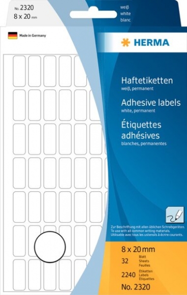 Etikett 8x20mm Vielzweck 2240Et