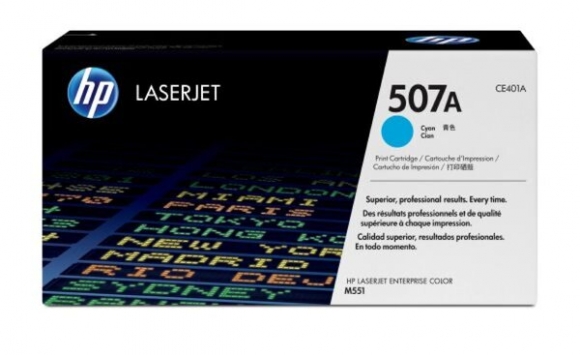 Toner Cartridge 507A,cyan für LaserJet Enterprise 500 color